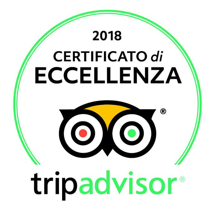 Certificato di ECCELLENZA 2018 - Tripadvisor Certificato di ECCELLENZA 2018 Oceano&Mare